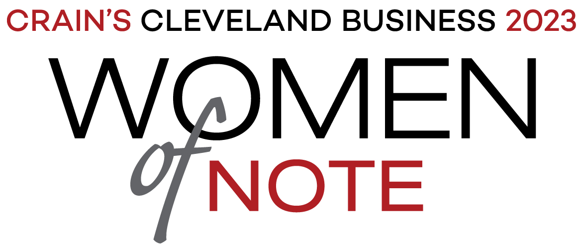 Crain's Cleveland Business 2023 Women of Note Logo