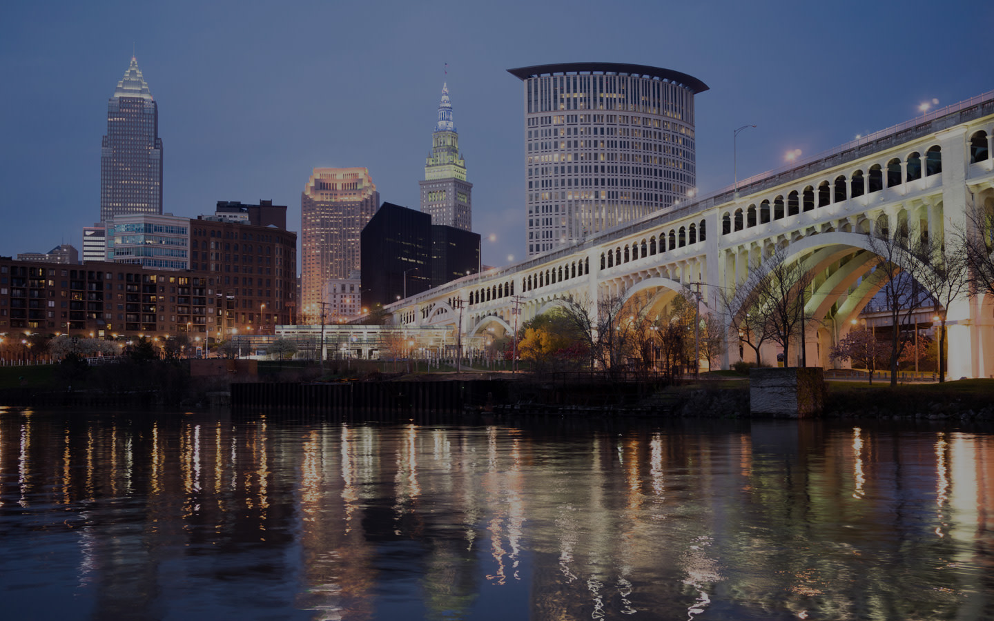 Cleveland skyline