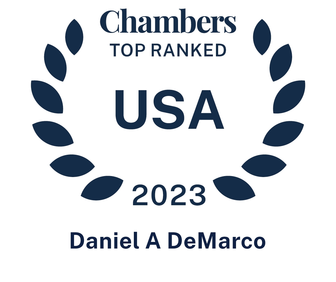 Daniel DeMarco Ranked in Chambers USA 2023