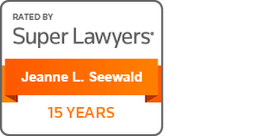 Jeanne Seewald Super Lawyers badge