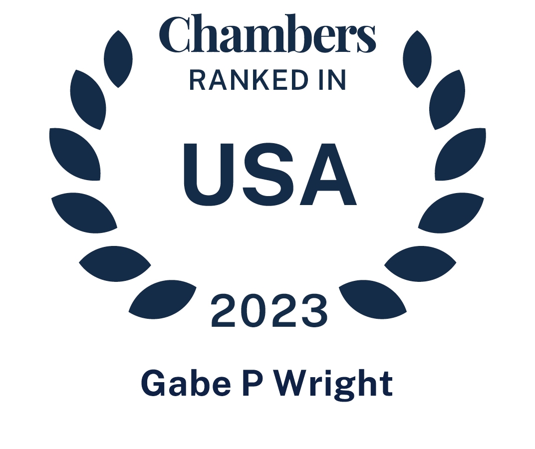 Gabe Wright Ranked in Chambers USA 2023