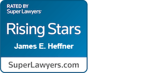 Jim Heffner Rising Stars Rated by Super Lawyer