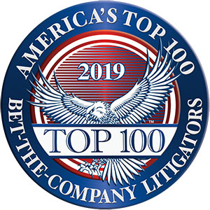 America's Top 100 BET-THE-COMPANY-LITIGATORS