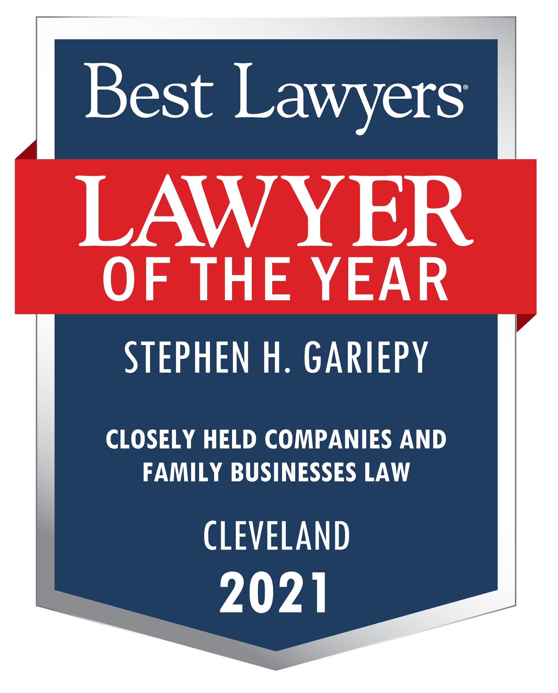 Best Lawyers Lawyer of the year Stephen Gariepy