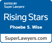 Phoebe Wise Rising Stars Super Lawyers Badge