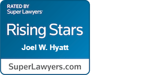 Rated By Super Lawyers Rising Stars Joel W. Hyatt