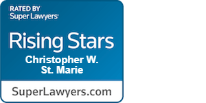 Rated By Super Lawyers Rising Stars Christopher W. St. Marie