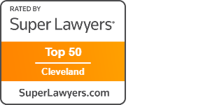 Rated by Super Lawyers Top 50 Cleveland Ohio
