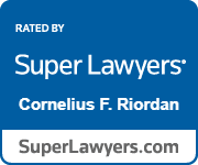 Cornelius F. Riordan Super Lawyers badge