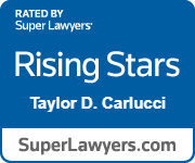 Taylor D. Carlucci Rising Stars Super Lawyers.com Badge